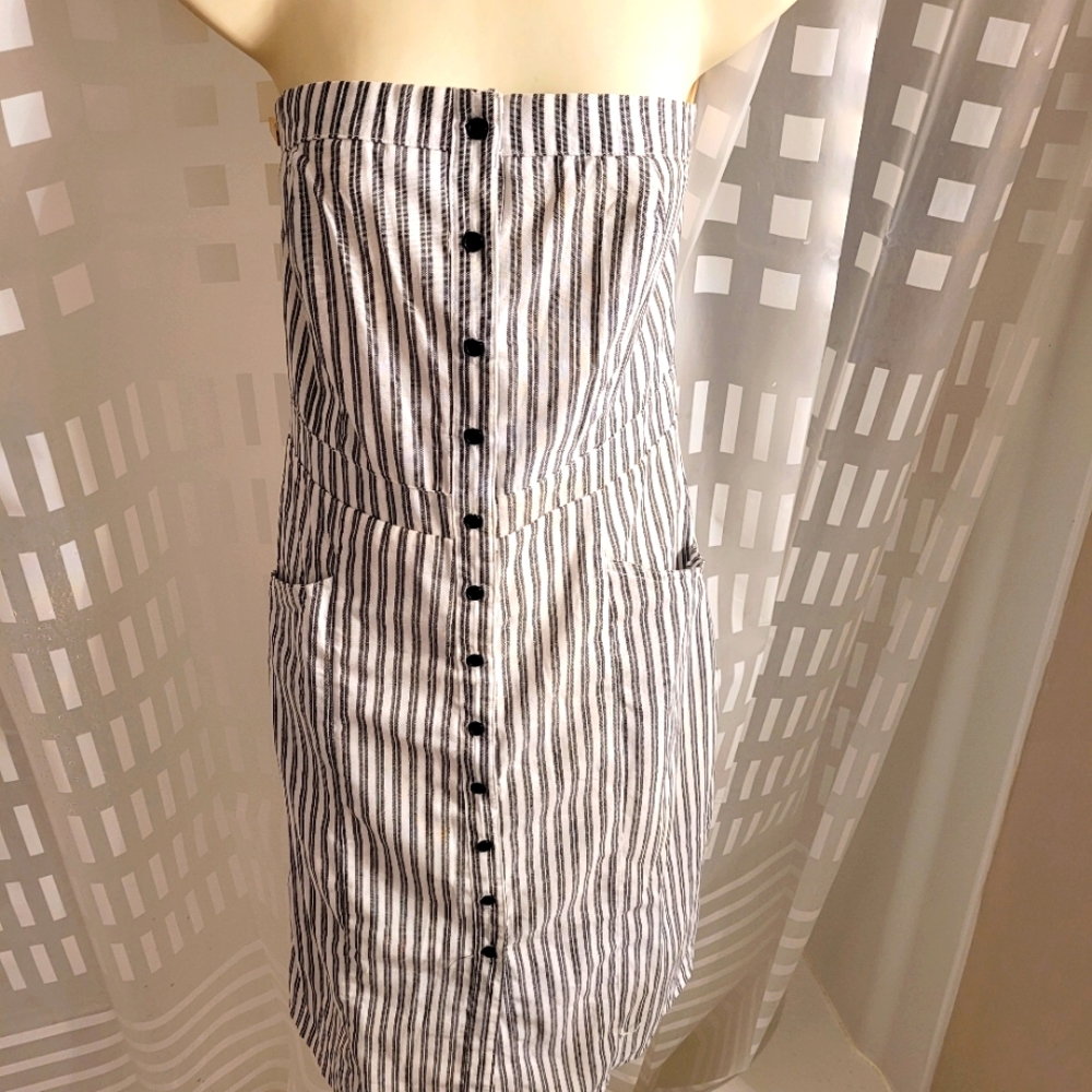 Strapless Midi Dress